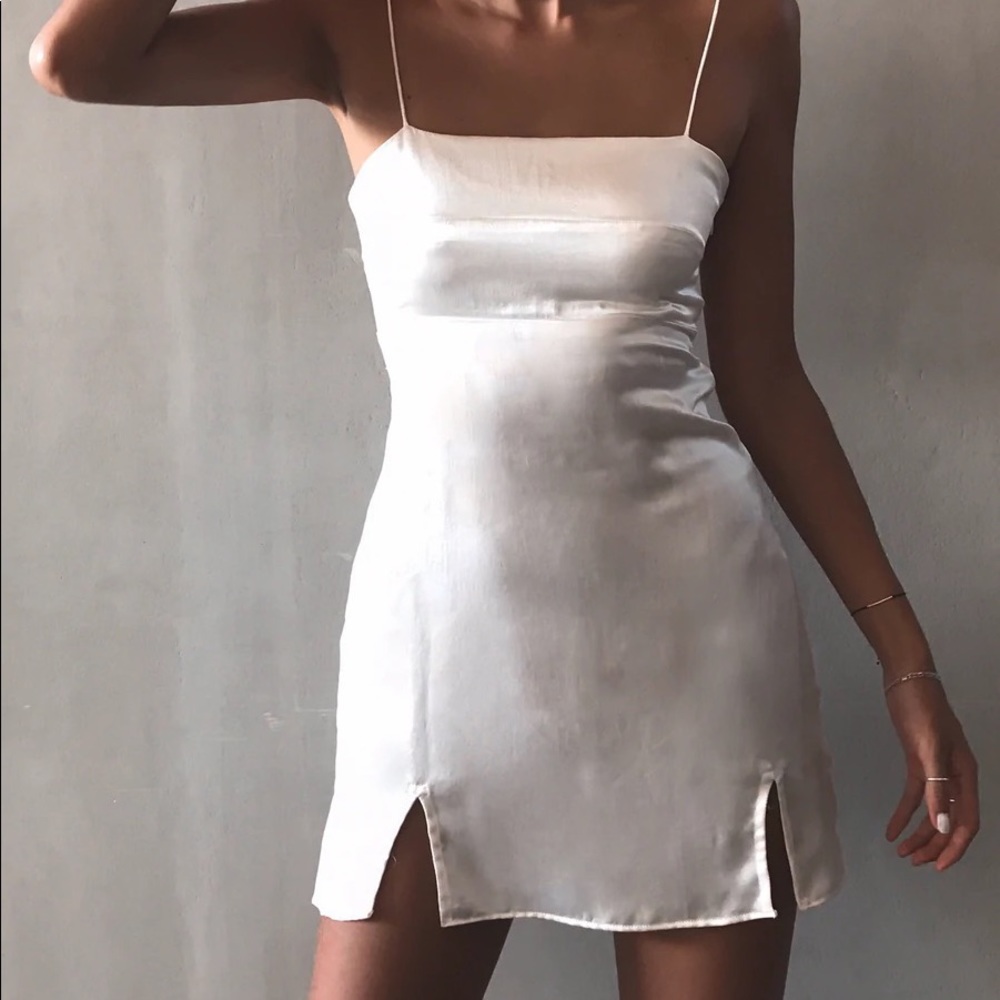 Generation of saints Chloe dress in white